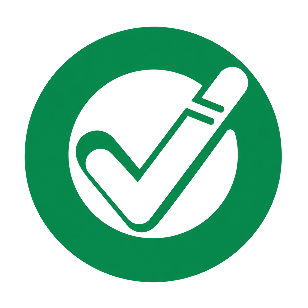 Emblema verde de orçamento aprovado do Preço do Trabalho